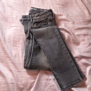 Dark grey Calvin Klein skinny jeans